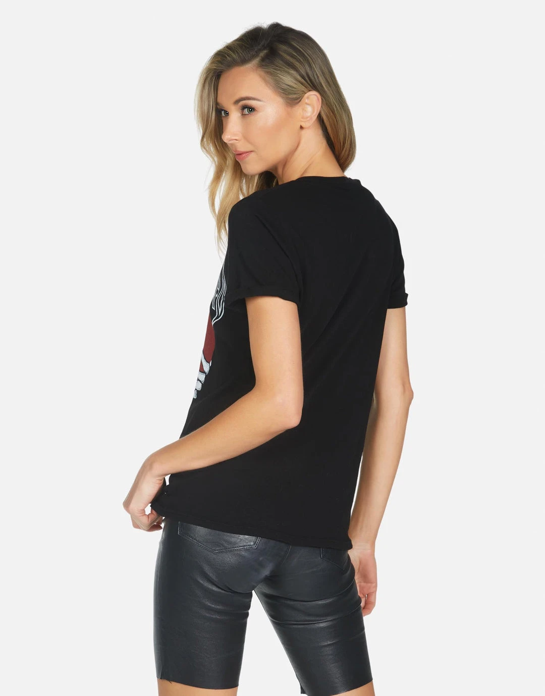 Lauren Moshi X Edda X Def Leppard Heartbreak Short Sleeve 2 Lauren Moshi X Edda X Def Leppard Heartbreak Short Sleeve