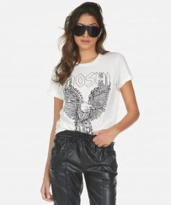 Lauren Moshi Short Sleeve Edda Moshi Eagle
