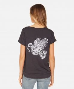 Lauren Moshi NEW Becca Floral Dove