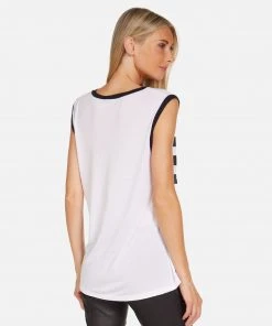 Lauren Moshi Zink Tiger Stars & Stripes