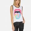 Lauren Moshi X Zink X Tie Dye Tongue Tanks