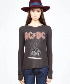 Lauren Moshi Mckinley AC/DC Bug Long Sleeve