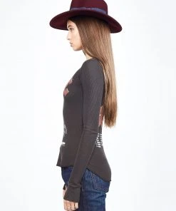 Lauren Moshi Mckinley AC/DC Bug Long Sleeve