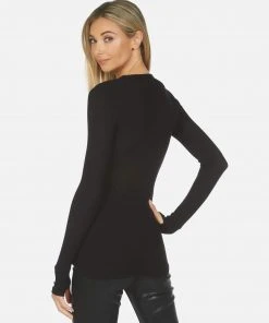 Lauren Moshi Mckinley Star Skull Long Sleeve