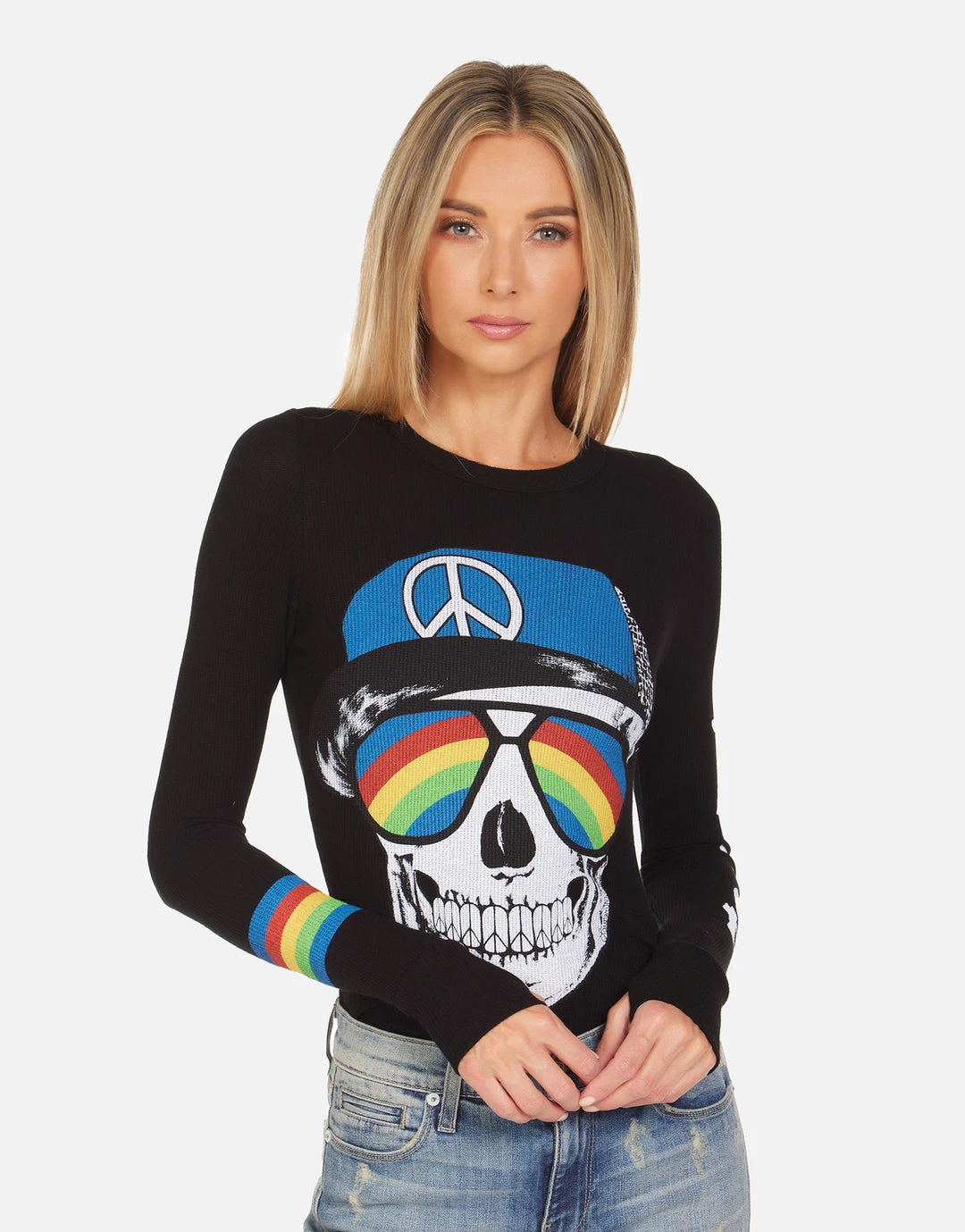 Lauren Moshi NEW Mckinley Rainbow Peace Skull 1 Lauren Moshi NEW Mckinley Rainbow Peace Skull