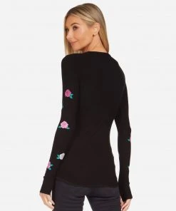 Lauren Moshi Mckinley Pink Rose Skull