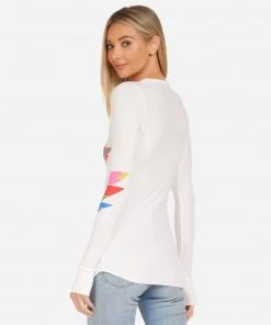 Lauren Moshi NEW Mckinley Rainbow Lightning Star