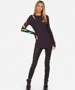 Lauren Moshi NEW McKinley Lightning Zebra