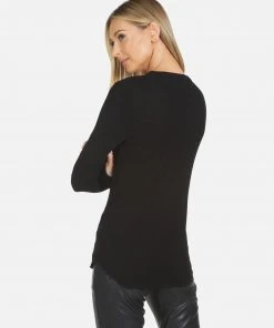 Lauren Moshi X McKinley X Nailhead Skull Long Sleeve