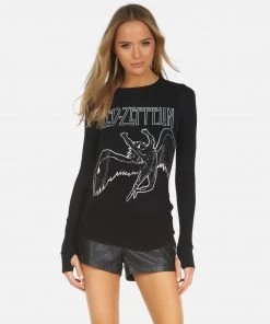Lauren Moshi X McKinley X Led Zeppelin Outline Tops