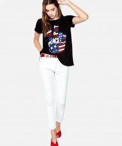 Lauren Moshi Bess Free Spirit Peace Short Sleeve