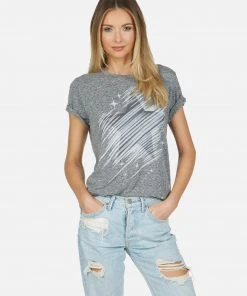 Lauren Moshi Capri Sparkle Star Short Sleeve
