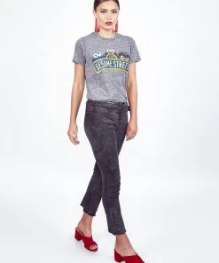 Lauren Moshi Short Sleeve Capri Sesame Street