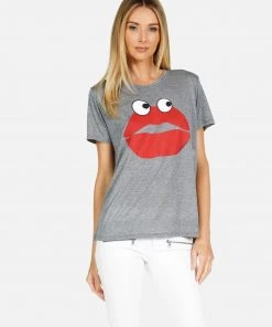 Lauren Moshi Capri Kiss Face Short Sleeve