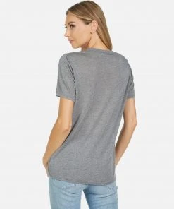 Lauren Moshi Capri World Peace Love Short Sleeve