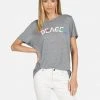 Lauren Moshi Capri Peace Arrow Short Sleeve