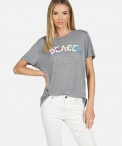 Lauren Moshi Capri Peace Arrow Short Sleeve