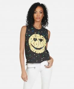 Lauren Moshi Collections Kinzington Text Happy Face