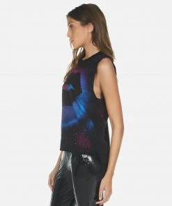 Lauren Moshi Tanks Kinzington Galaxy Lip