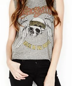 Lauren Moshi Kinzington Aerosmith Skull