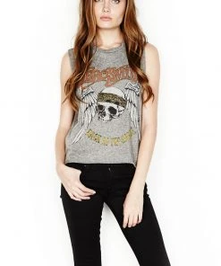 Lauren Moshi Kinzington Aerosmith Skull