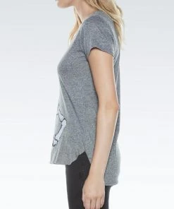 Lauren Moshi Short Sleeve Emmalyn Skeleton Peace