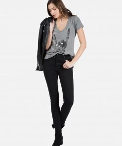 Lauren Moshi X Exclusive X Rock Hand Short Sleeve