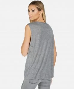 Lauren Moshi Tanks Kel Bone Diamond