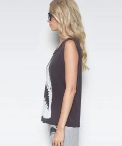 Lauren Moshi Kel Shark Tops