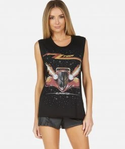 Lauren Moshi X ZZ Top Tanks Kel ZZ Top Eliminator