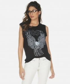 Lauren Moshi Tanks Kel Moshi Eagle