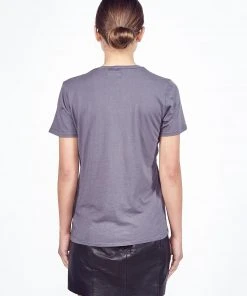 Lauren Moshi Croft Zipper Mouth Short Sleeve