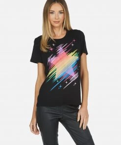 Lauren Moshi Croft Neon Sparkle Star