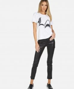 Lauren Moshi Short Sleeve Croft LA Shark