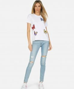 Lauren Moshi Croft Butterfly Short Sleeve