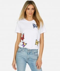 Lauren Moshi Croft Butterfly Short Sleeve