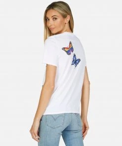 Lauren Moshi Croft Butterfly Short Sleeve