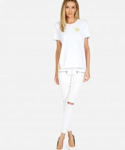 Lauren Moshi Croft Happy Chains Short Sleeve