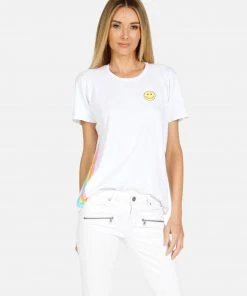 Lauren Moshi Croft Happy Chains Short Sleeve