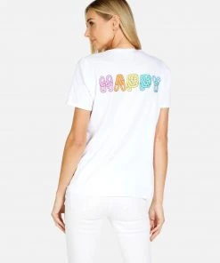 Lauren Moshi Croft Happy Chains Short Sleeve