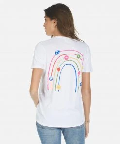 Lauren Moshi Short Sleeve Croft Elements Rainbow