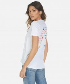 Lauren Moshi Short Sleeve Croft Elements Rainbow