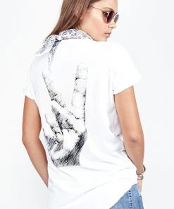 Lauren Moshi Short Sleeve X Exclusive X Peace Out