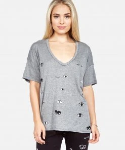 Lauren Moshi Brixton Glam Eyes Short Sleeve 10 Lauren Moshi Brixton Glam Eyes Short Sleeve