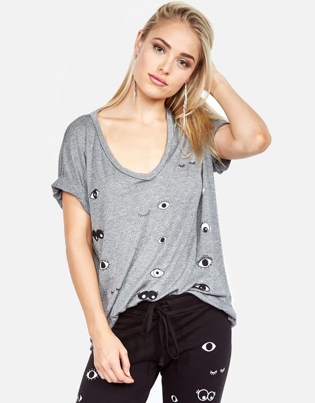 Lauren Moshi Brixton Glam Eyes Short Sleeve 3 Lauren Moshi Brixton Glam Eyes Short Sleeve