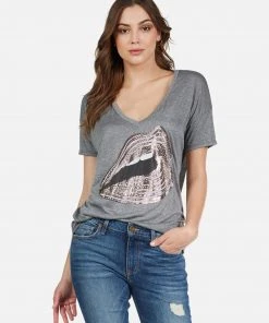 Lauren Moshi Brixton Rose Gold Chain Lip