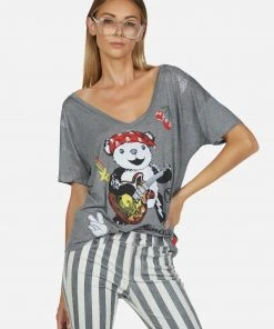 Lauren Moshi Short Sleeve Brixton Rock Bear