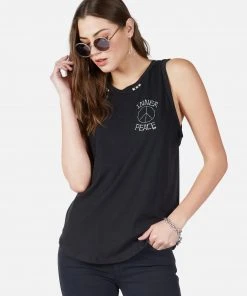 Lauren Moshi Tanks Peyton Inner Peace