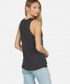 Lauren Moshi Peyton Rainbow Ray Peace Tanks