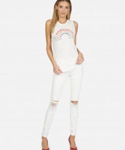 Lauren Moshi Tanks Peyton Fruit Rainbow